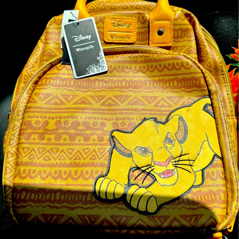 NWT Loungefly Simba Lion King Mini Backpack